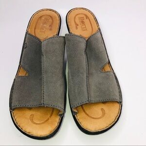 Born‎ Suede Slide On Heel
